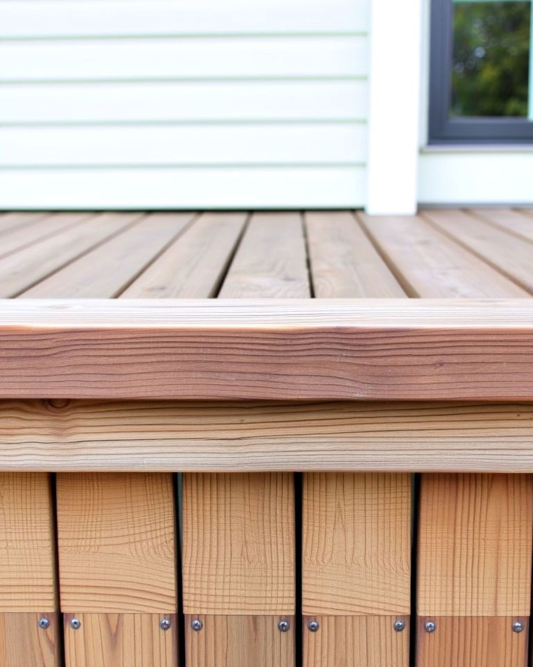 reclaimed wood deck fascia - 15 Deck Fascia Ideas