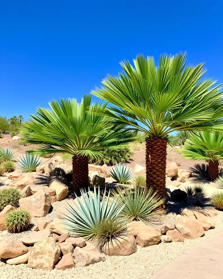 rock gardens with sago palms - 15 Landscaping With Sago Palms