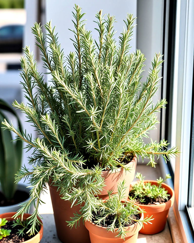 rosemary brings both functionality and beauty to balcony gardens - 20 Best Balcony Plants