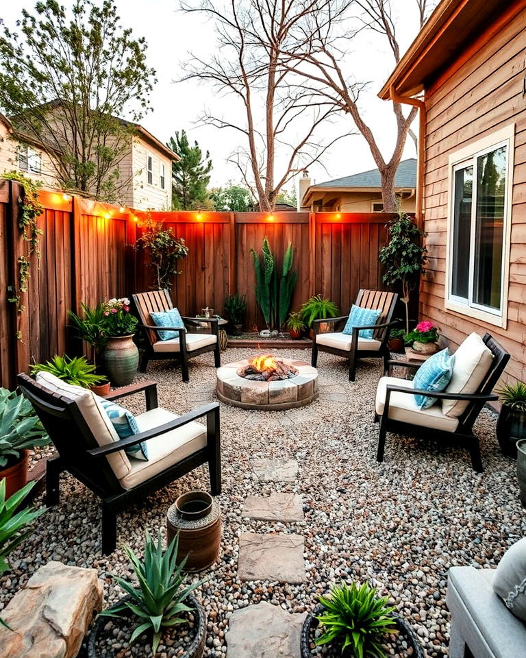 rustic decomposed granite seating areas - 25 Decomposed Granite Landscaping Ideas
