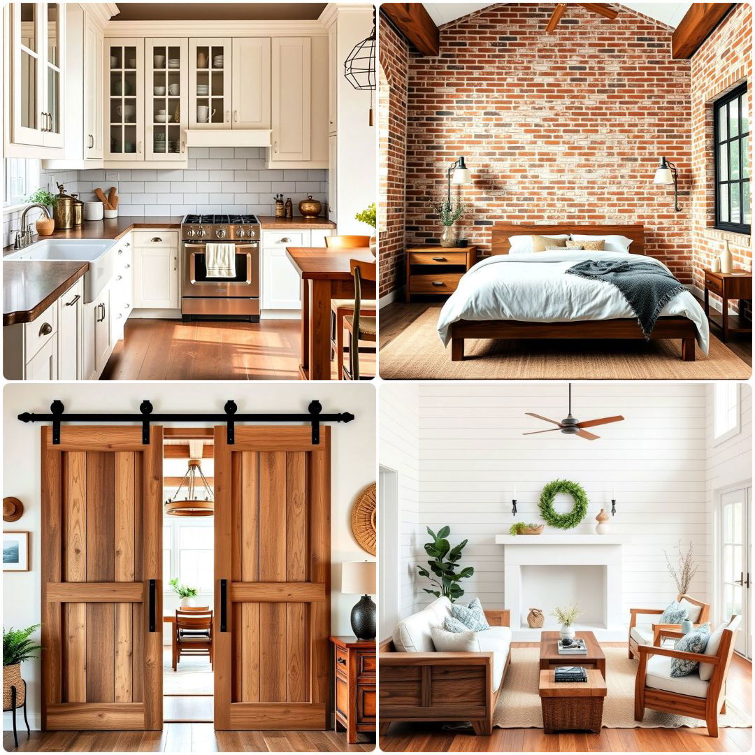 rustic farmhouse interior ideas