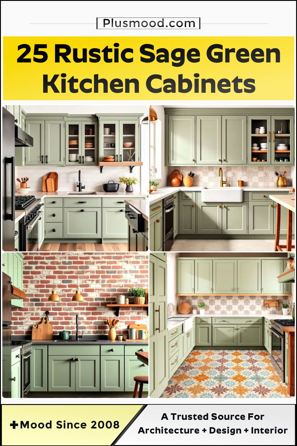 rustic sage green kitchen cabinet ideas