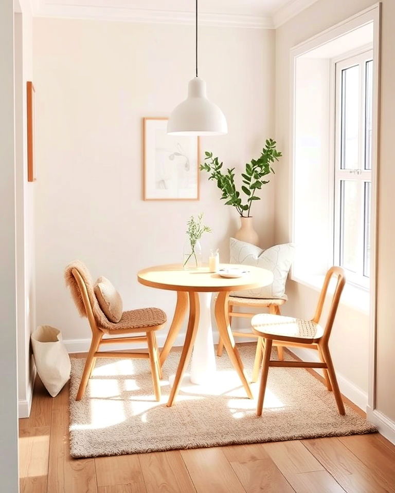 scandinavian inspired breakfast nooks - 20 Corner Breakfast Nook Ideas