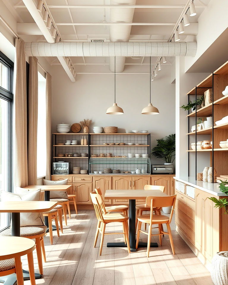 scandinavian simplicity bakery interior - 15 Bakery Interior Design Ideas