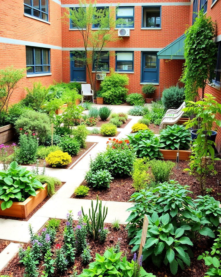 school courtyard garden - 20 School Courtyard Ideas