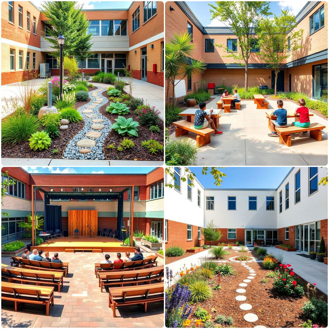 school courtyard ideas