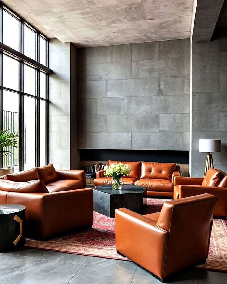 sculptural furniture pieces - 15 Brutalism Interior Design Ideas