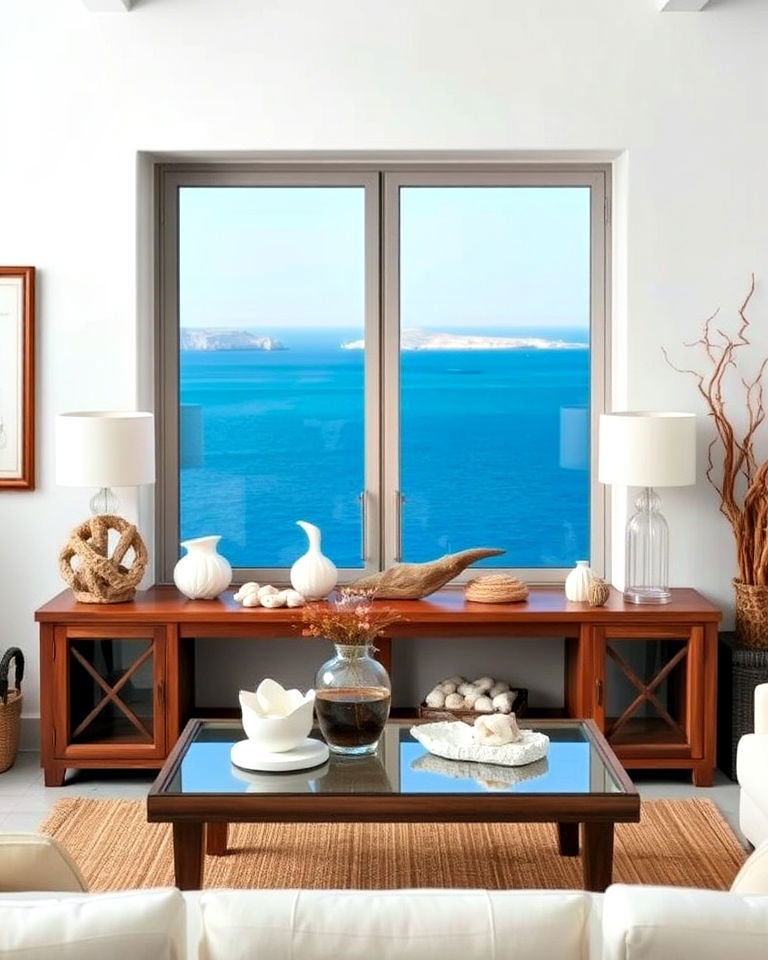 seaside inspired decor for greek style home - 25 Greek Style Home Ideas