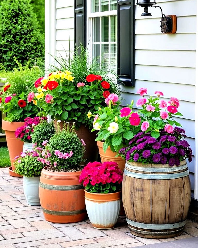 seasonal container gardens for england landscaping - 15 New England Landscaping Ideas