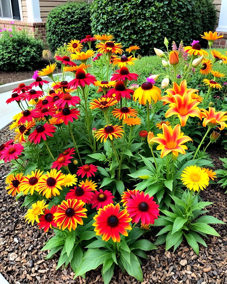 seasonal flower beds with perennials - 15 Georgia Landscaping Ideas