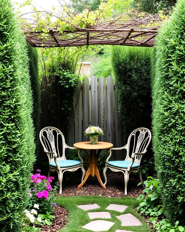 secluded seating areas - 40 Secret Garden Ideas
