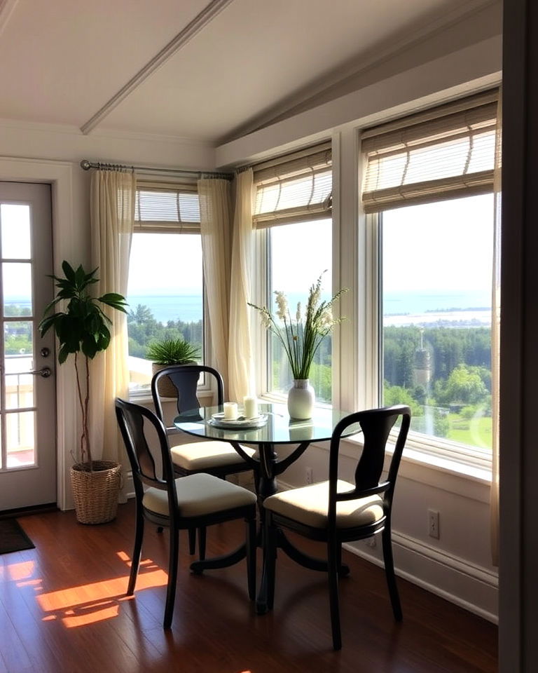 second floor sunroom for small dining area - 15 Second Floor Sunroom Ideas
