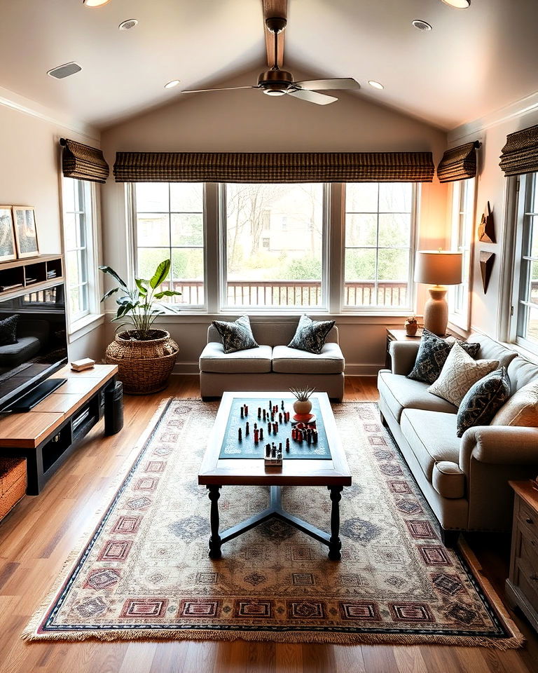 second floor sunroom into family game room - 15 Second Floor Sunroom Ideas