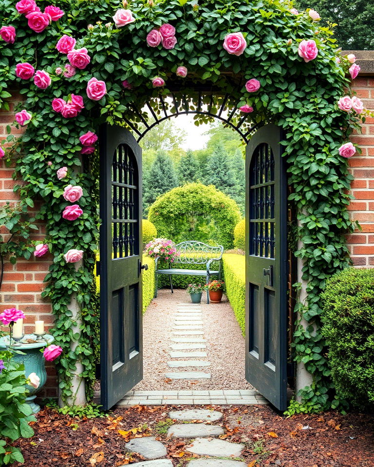 secret garden entrances - 20 Aesthetic Garden Ideas