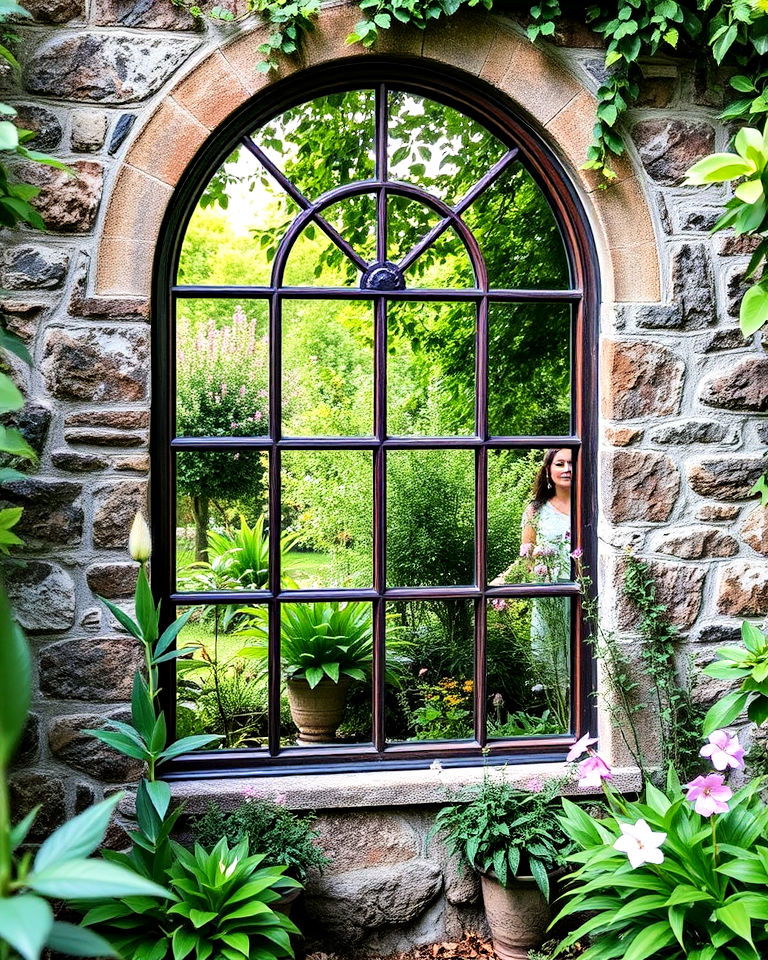 secret garden mirror - 40 Secret Garden Ideas