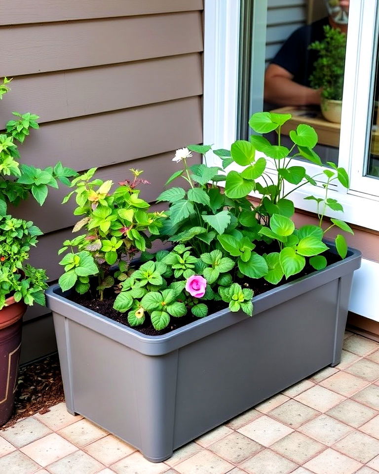 self watering planter boxes - 25 Planter Box Ideas