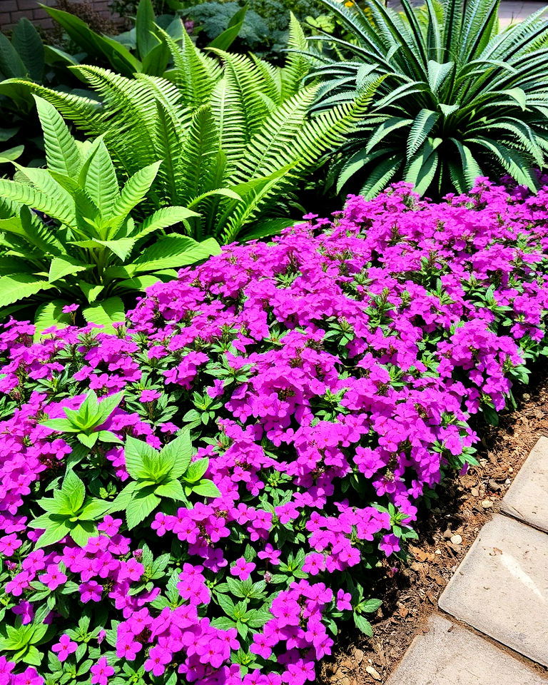 shade garden creeping phlox landscaping - 15 Creeping Phlox Landscaping Ideas