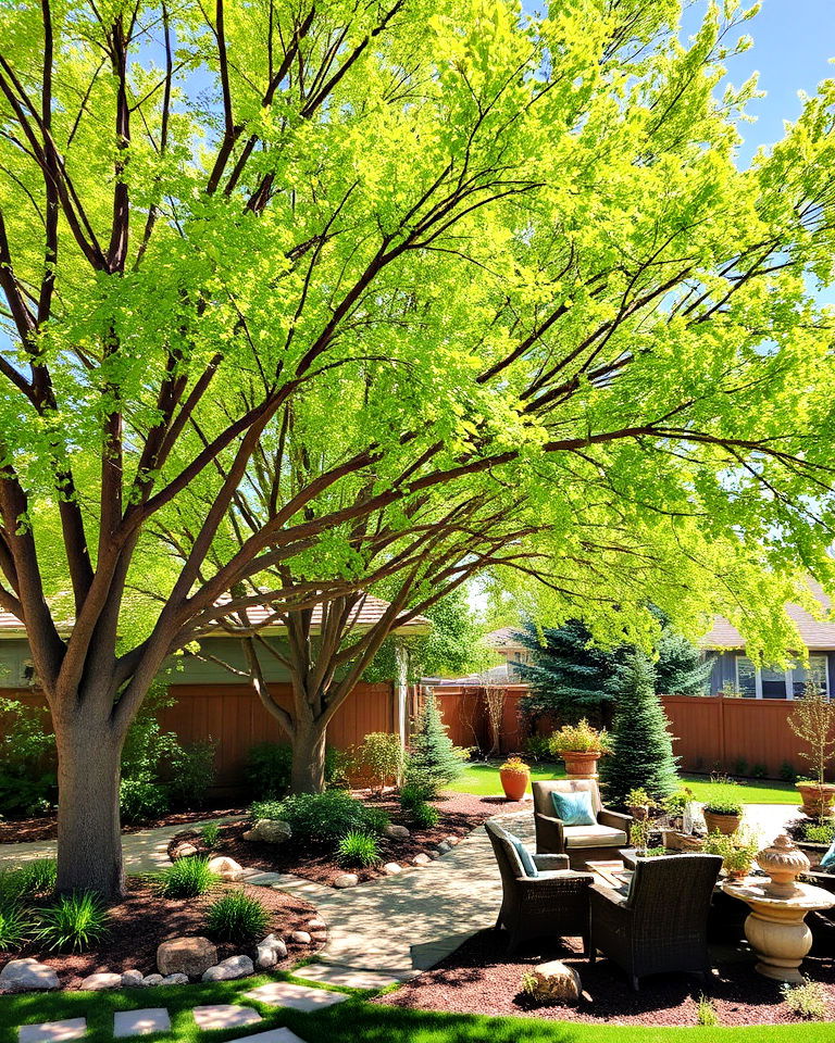 shade trees for cooling - 25 Colorado Landscaping Ideas