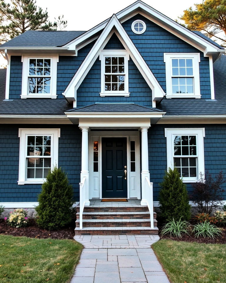 slate blue vinyl siding - 40 Vinyl Siding Colors