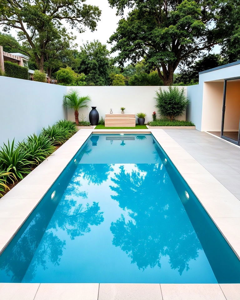 sleek and functional lap pool - 15 Garden Pool Ideas