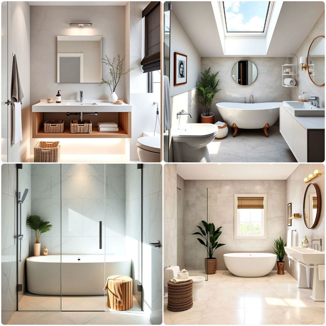 40 Small Bathroom Ideas Space Saving Storage Organizing