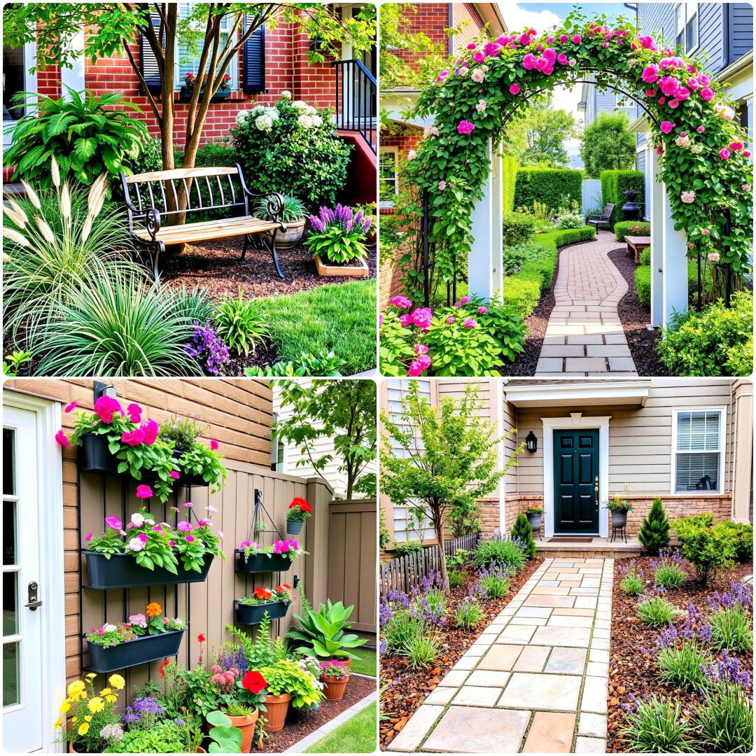 Best 20 Small Front Yard Townhouse Landscaping Ideas