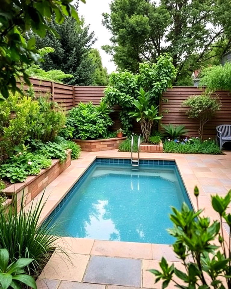 small plunge garden pool - 15 Garden Pool Ideas