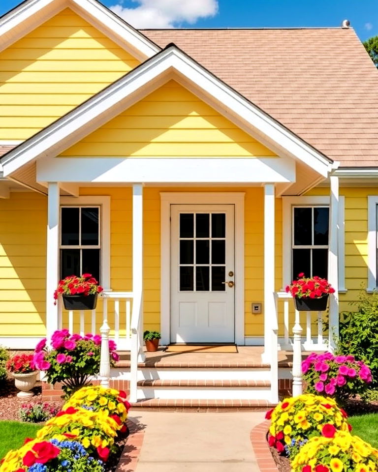 soft yellow vinyl siding - 40 Vinyl Siding Colors