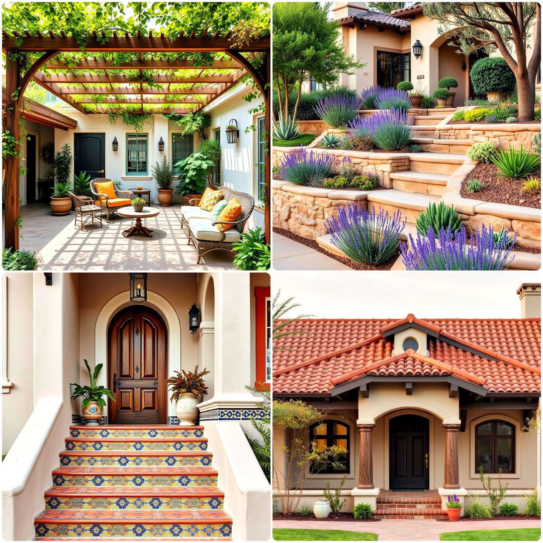 spanish bungalow exterior design ideas