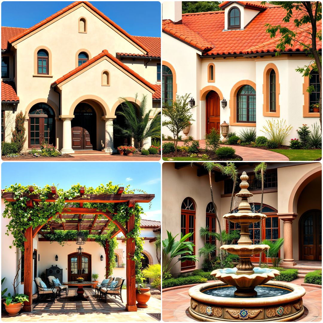35 Spanish Style Home Exterior Ideas For Curb Appeal