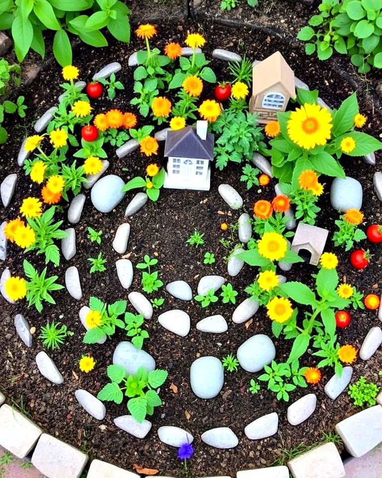 spiral garden for kids - 25 Spiral Garden Design Ideas