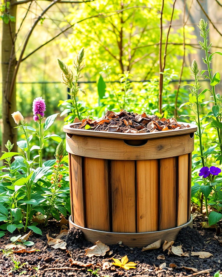 spring garden compost bin - 15 Spring Garden Ideas