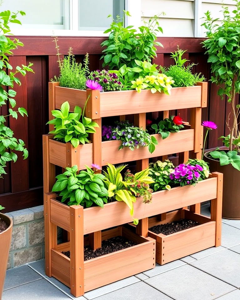 stackable planter boxes for versatility - 25 Planter Box Ideas