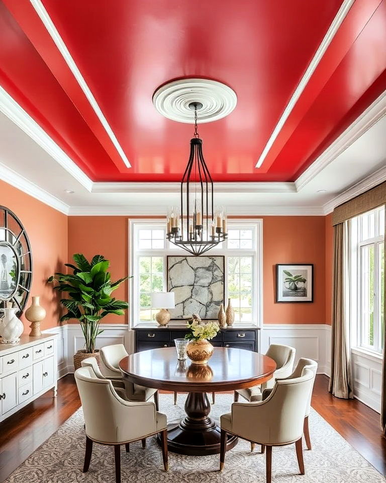statement ceiling pinterest interior - 25 Pinterest Interior Design Ideas