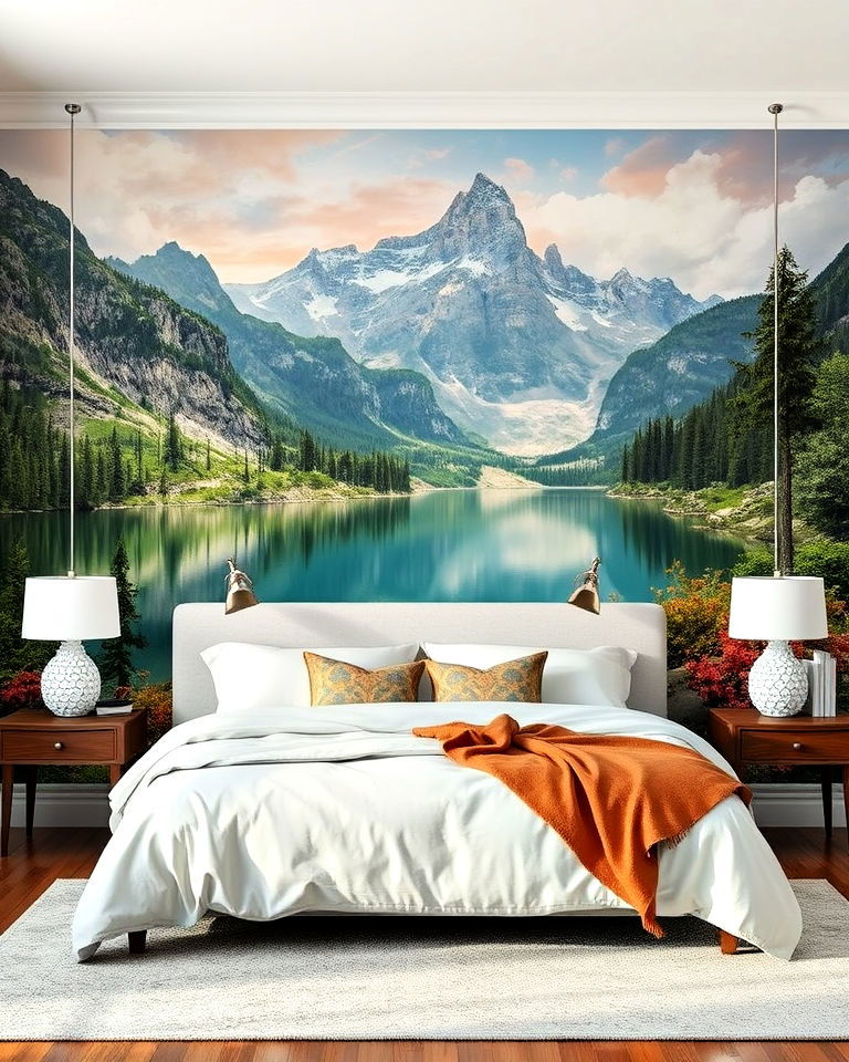 statement wall murals pinterest interior - 25 Pinterest Interior Design Ideas