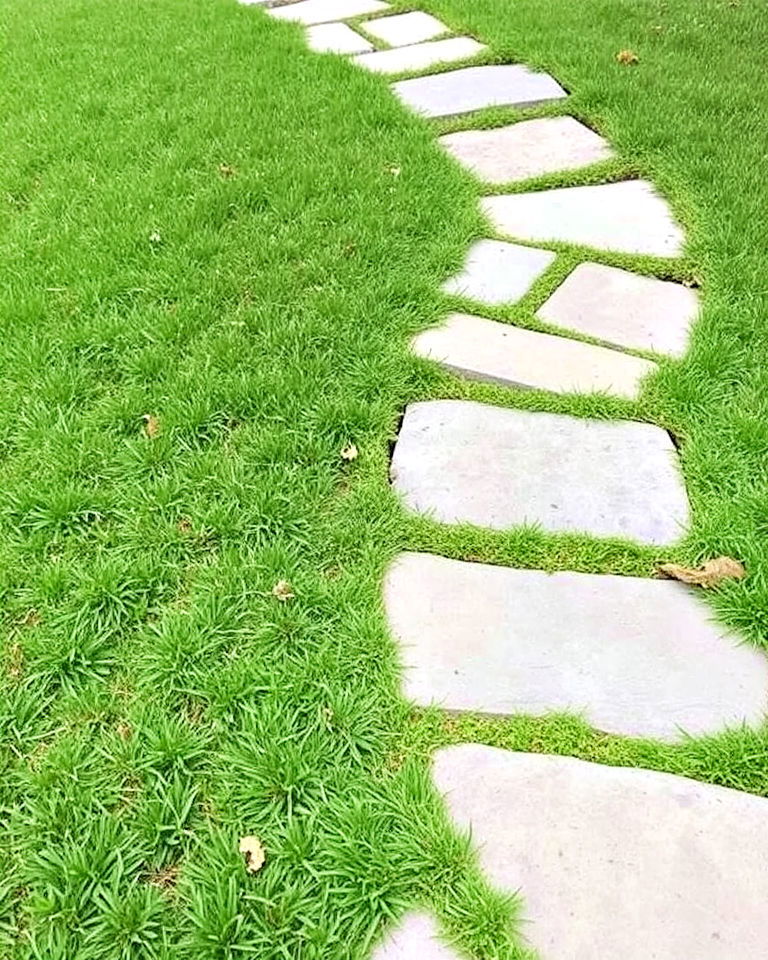 stepping stone farmhouse pathway - 15 Farmhouse Walkway Ideas