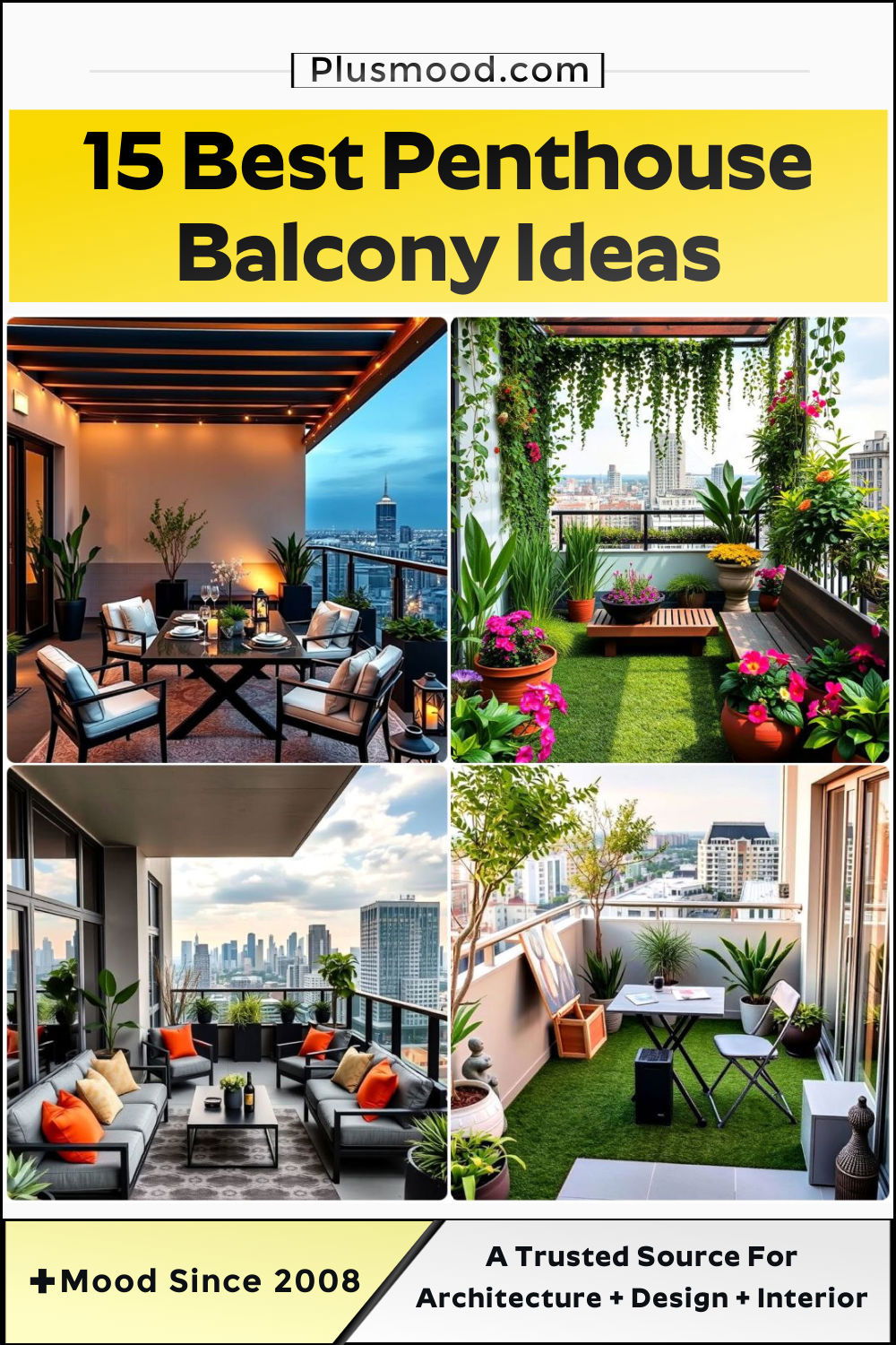 stunning penthouse balcony ideas