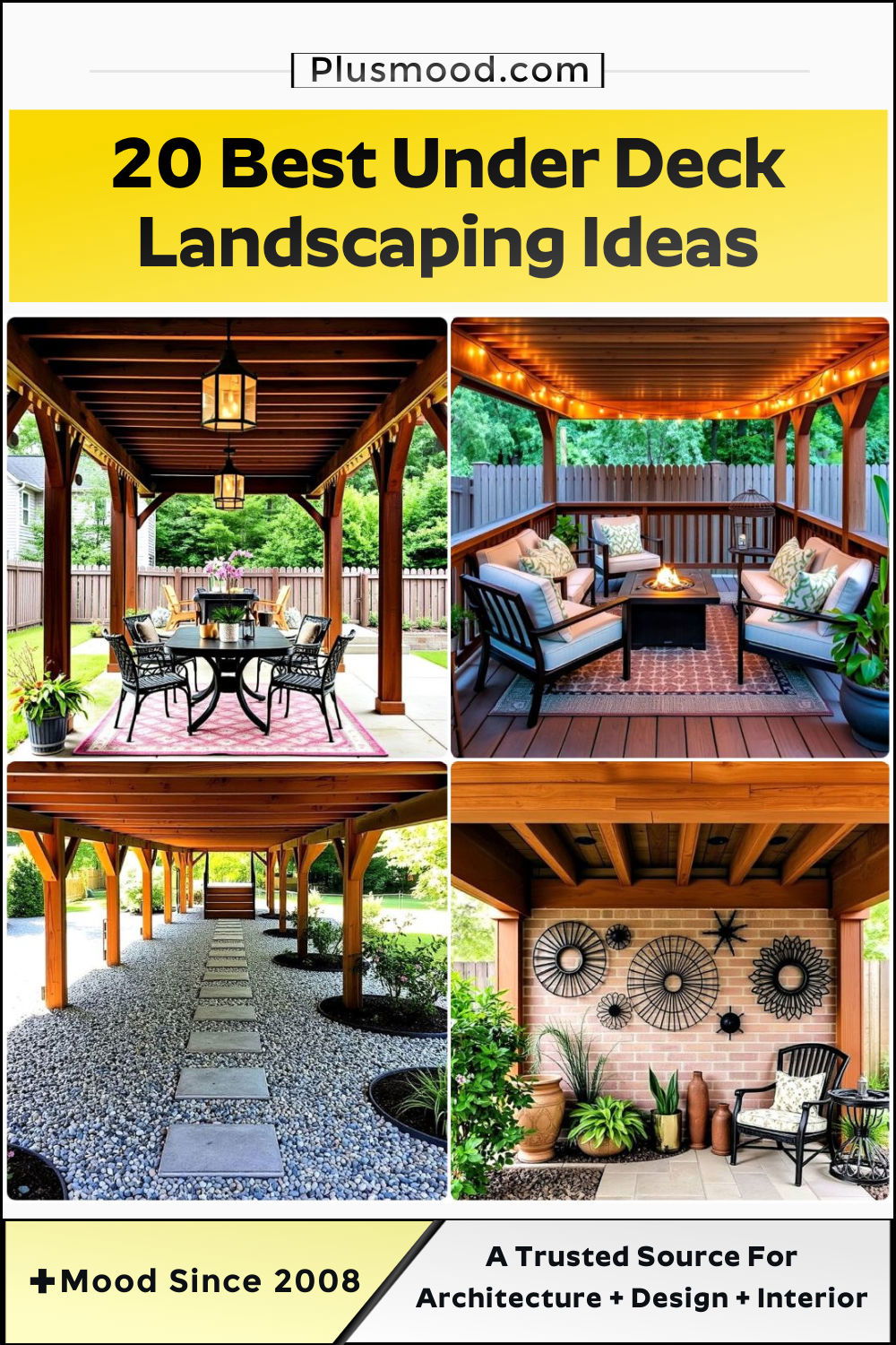 stunning under deck landscaping ideas
