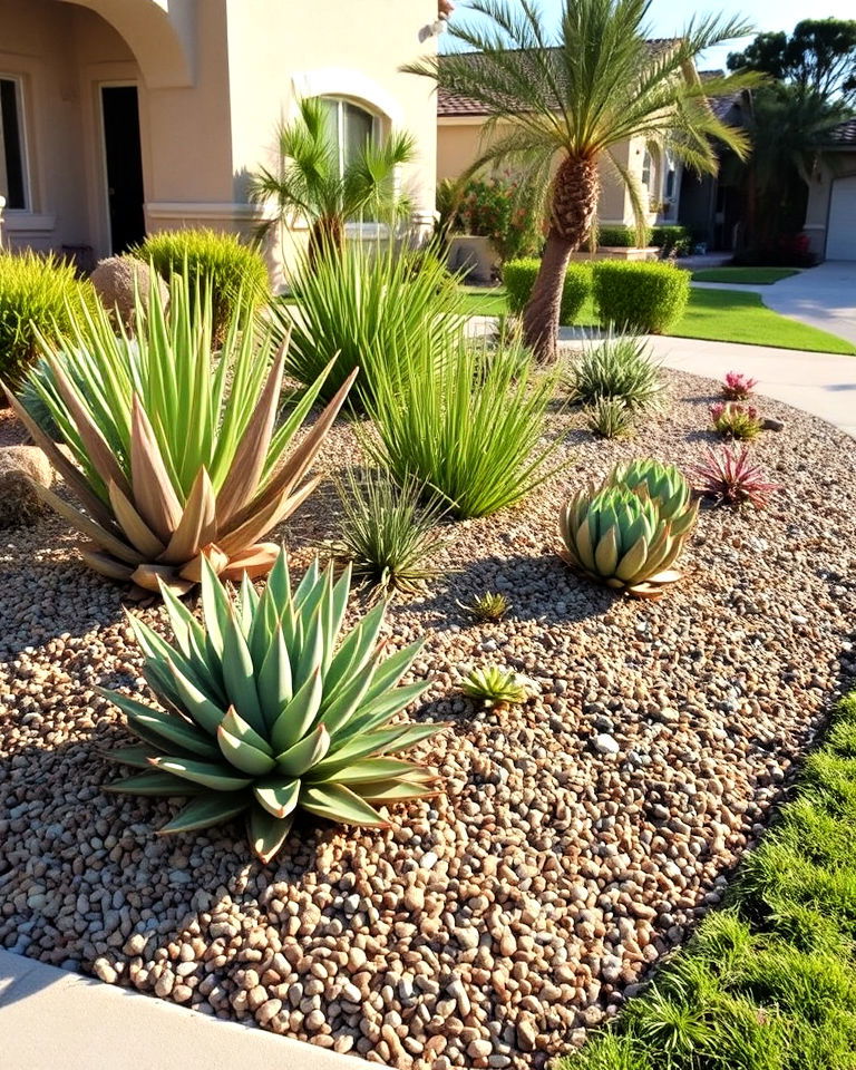 stylish drought tolerant berm - 20 Front Yard Berm Ideas