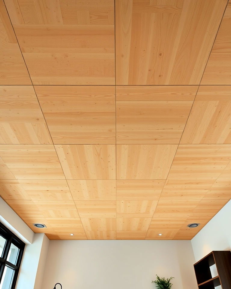 suspended plywood ceiling - 20 Plywood Ceiling Ideas
