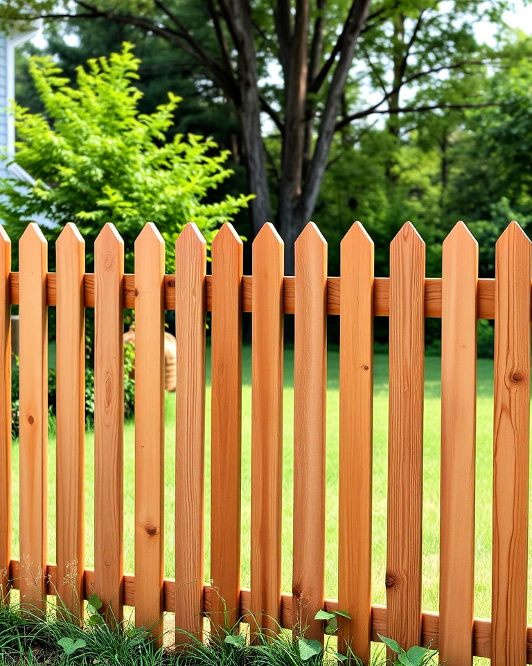 sustainable cedar fence - 40 Types of Fences