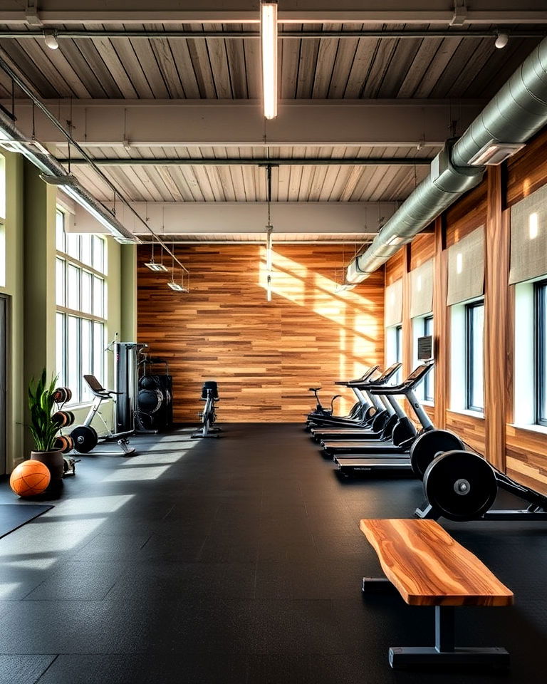 sustainable gym interior design - 25 Gym Interior Design Ideas
