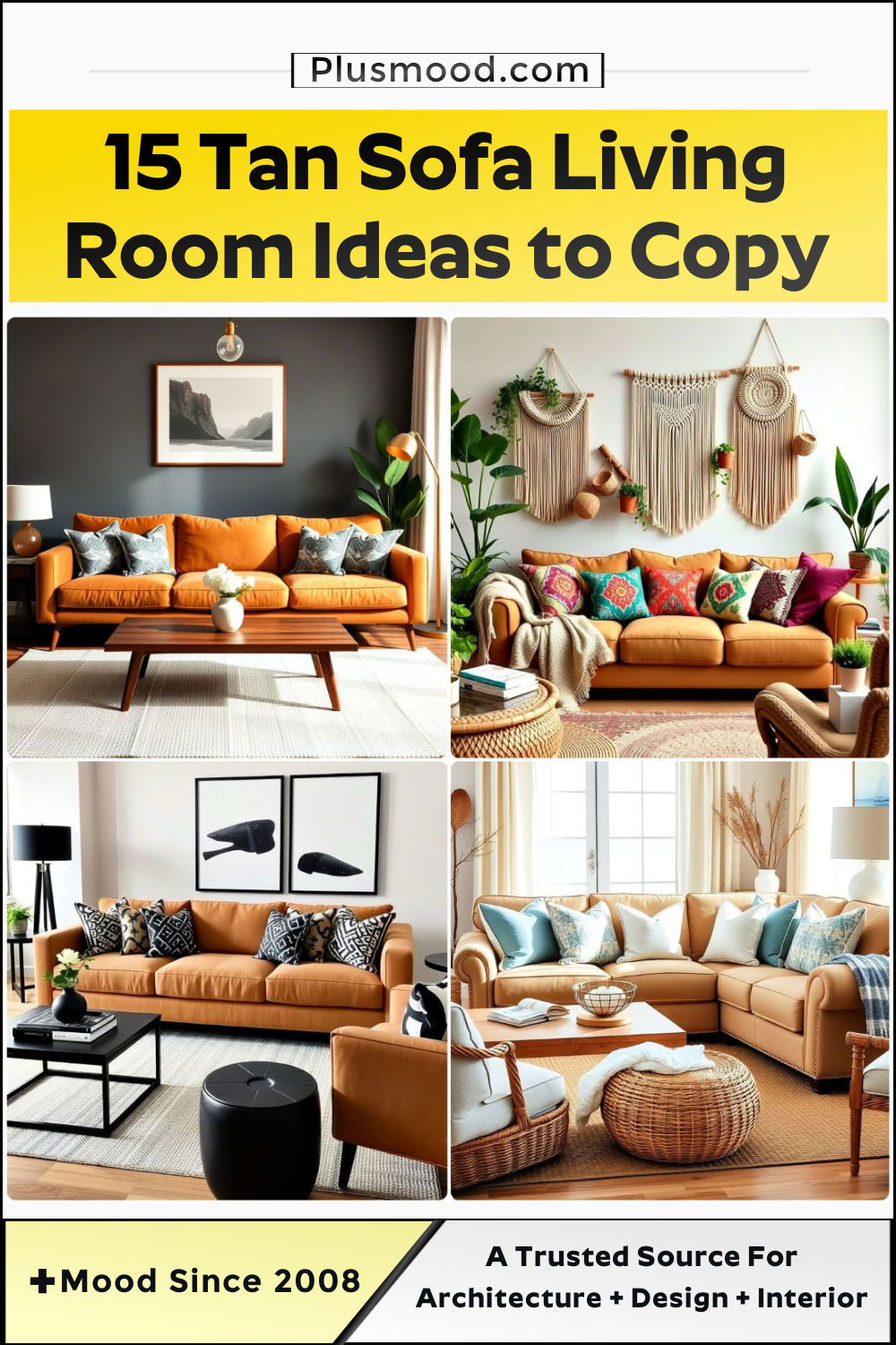 tan sofa living room ideas