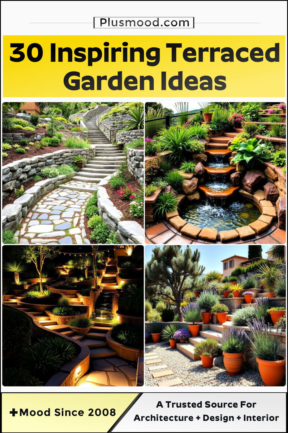 terraced garden ideas to copy
