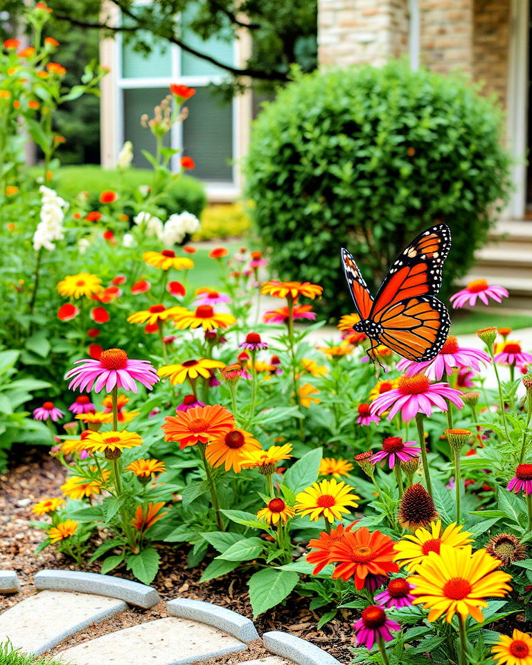 texas front yard butterfly gardens - 25 Texas Front Yard Landscaping Ideas