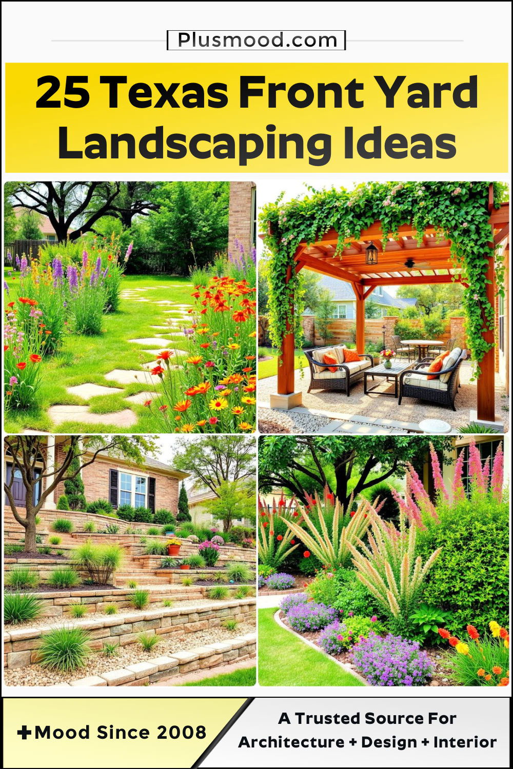 texas front yard landscaping ideas