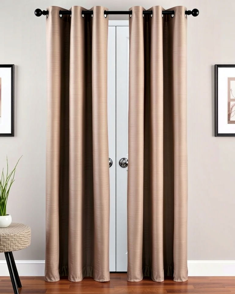 thermal doorway curtains for energy efficiency - 20 Doorway Curtain Ideas