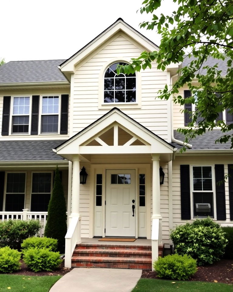 timeless ivory cream vinyl siding - 40 Vinyl Siding Colors