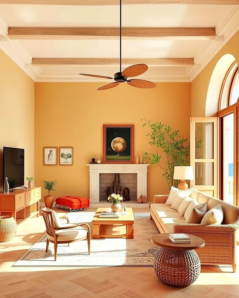 timeless mediterranean color palette - 25 Italian Interior Design Ideas