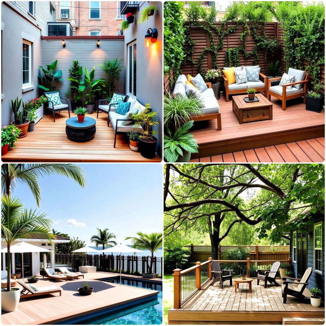 top platform deck ideas